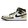Air 1 Mid SE Metallic Gold Herre Sneakers Svart Hvit DC1419-700