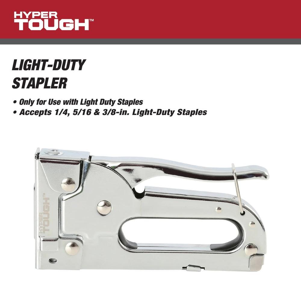 Durable Chrome-Plated Light-Duty Stapler Easy Operation Handle Lock Lightweight Construction Compatible with Various Staples