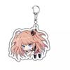 5pcs/set Danganronpa Anime Game Double Sided Acrylic Keychain Nanami Komaeda Oma Kawaii Pendant Fans Collect Gifts