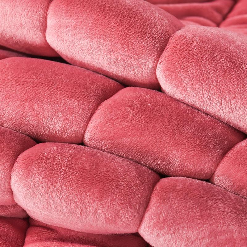 Zimní zateplená deka Třívrstvá laminovaná bavlněná kompozitní deka Zesílená Single Double Pohovka Povlak Deka Deka z jehněčí vlny