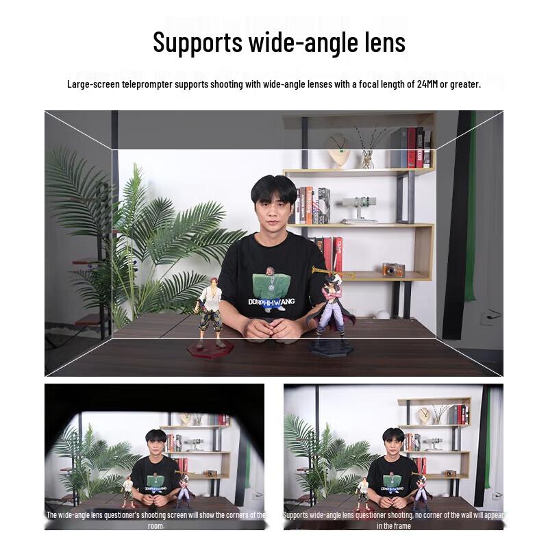 JiaShiYing JS12 Portable AI Voice Teleprompter Kit