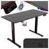 Shadow Gamer Electric Gaming Desk 2.0 LED RGB 120 Cm