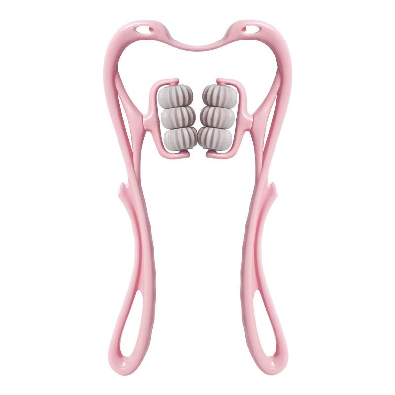 Neck Massager Roller Handheld Massager With Upgrade 6 Balls Massage Point Shoulder Massager Neck Pain Relief Massager For Dee