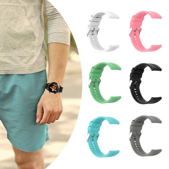 22mm Soft Silicone Comfortable Watch Strap Band Wristband for Huawei GT2 Pro/GT 2e/GT/GT2