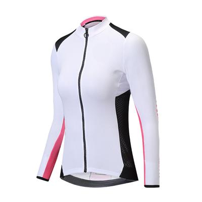 Fietsshirt Dames Lange Mouw Ademend Sport Fietskleding Team Fietskleding Fietsjacks Sportkleding
