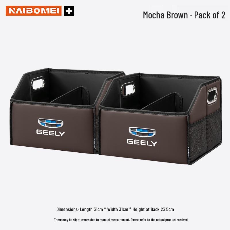 Decorative Trunk Storage Box for Geely Xingyue, Binyue, Emgrand, Borui, Geometry, and ICON