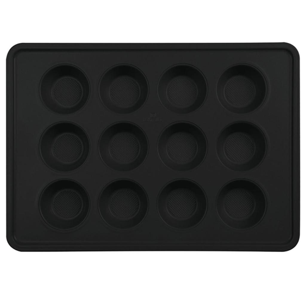 Titanium Muffin Mold Berlinger Haus Bh-7876 Matte Black