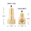 Oil Pressure Banjo Bolt Fitting Replacement Banjo Bolt Adapter Fittings Tools M12 X 1.25 Threads for Del Sol 1993-1997