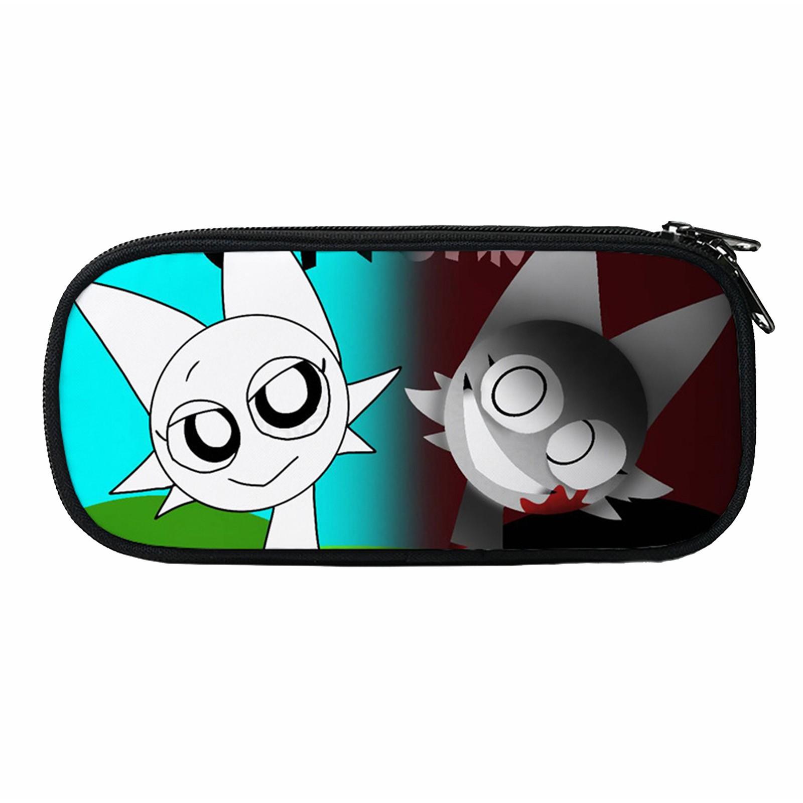 

Забавный персонаж однослойный пенал квадратный большой емкости пенал полиэстер канцелярская коробка One Size