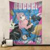Bocchi the Rock! Anime Tapestry, Hitori Gotoh Band Girl Wall Art Cloth for Aesthetic Room & Teen Room Decor