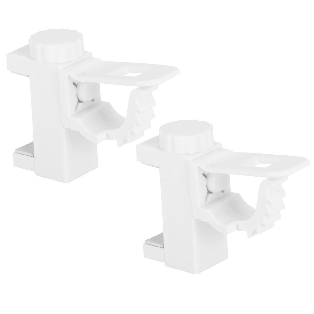 Gardinstångshållare Multifunktionell Hängstångsklämma Hängare Organizer 1KG?2 kg lastkapacitet