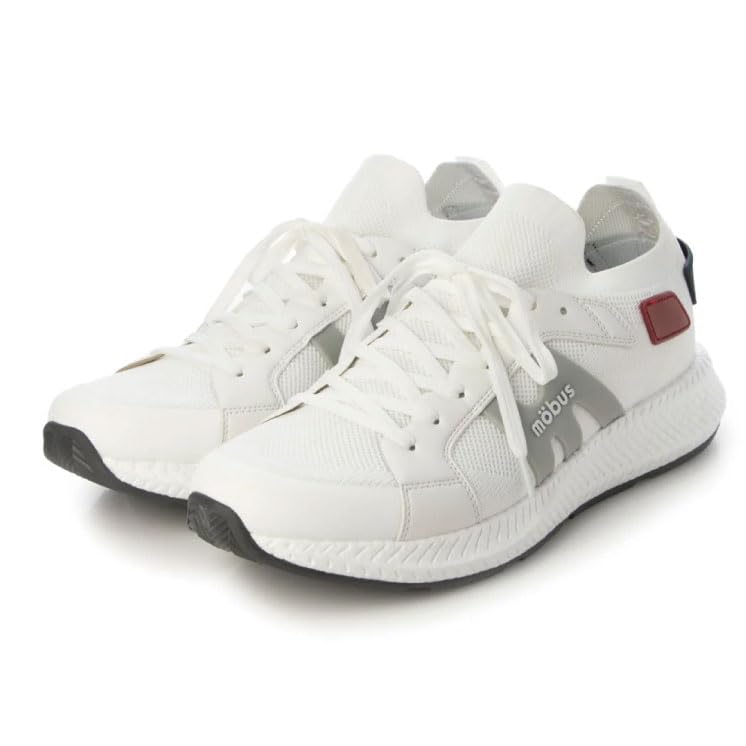

Mobus Men s Mesh Sports Casual Walking Training Shoes, Current Model VIOLA2 (White, 26-Point Measurement, 5-Centenometer)