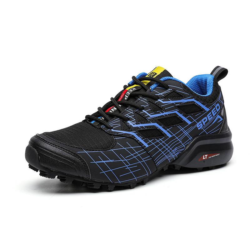 New spring and summer men's and women's outdoor casual shoes fashion low-top mountaineering shoes field training shoes large size mesh shoes