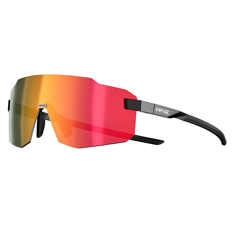 Kapvoe Fashion Ultralight Photochromic Cycling Glasses Men Road Bike Sunglasses MTB Women Windproof UV400 Bicycle Running Glasse