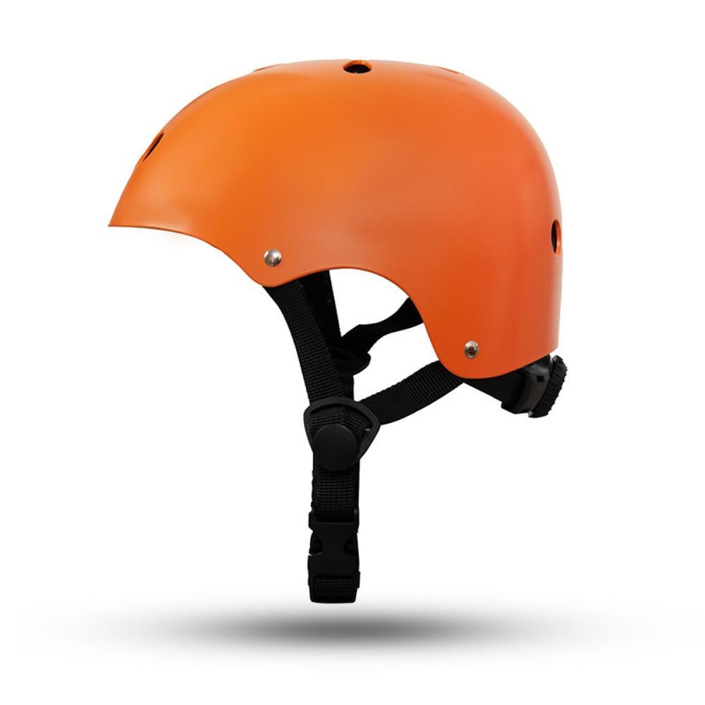 

Mountain Bike Riding Ski Skating Rafting Helmet Kids Removable Lining L #adult (head circumference 55 to 61 cm) оранжевый