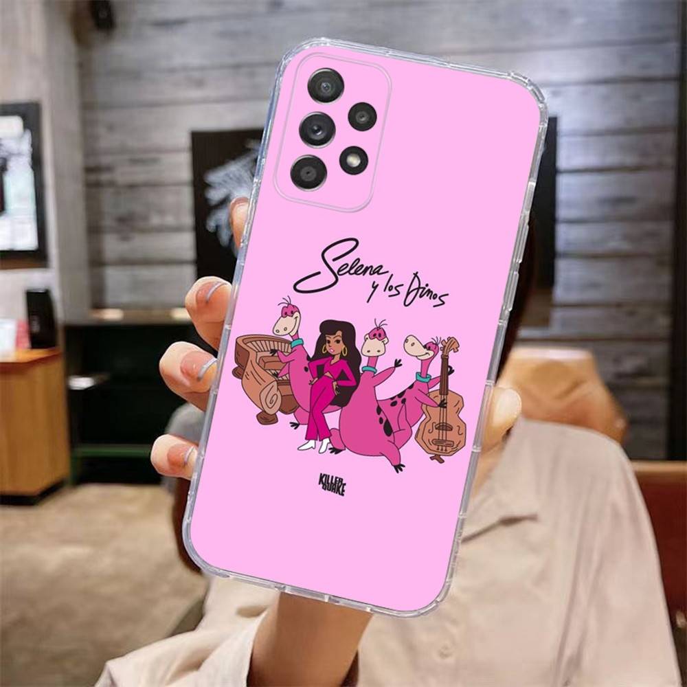 Singer Selena Quintanilla Phone Case For Samsung Galaxy A,71,70,52,51,40,31,50,50S,30S,21S,12,10,Note20ultra Transparent Cover samsunga40