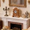 1Pcs Vintage Style Table & Floor Clocks 1:12 Scale Dollhouse Miniature Clock For Doll House Decor Diy Accessories