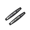 2026 New 2pcs 3D AMG Edition Metal Logo Car Fender Badge Sticker For Benz Lorinser Avantgarde Emblem Auto Decal Decorative Accessories