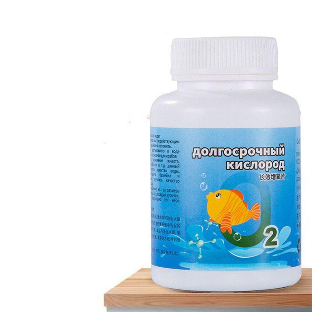 Kraftfulla Akvarie Syretabletter Rengöring Luktborttagare Vattenrenande Tabletter Mångsidigt Syresättningverktyg Effektiv