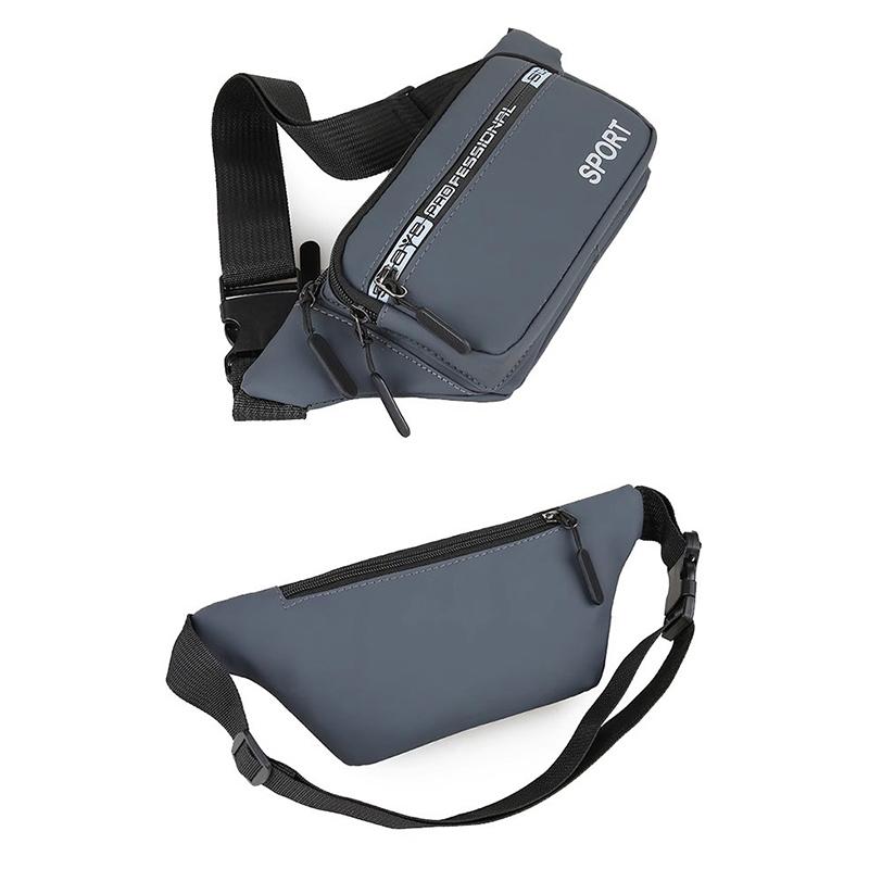 Geantă de Talie Impermeabilă Unisex de Exterior Borsetă Fanny Crossbody Genti Pentru Piept Geantă de Centură Călătorie Geantă Telefon Oxford Rucsac de Piept