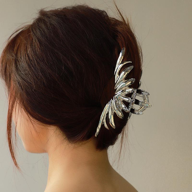 Kenjie Original Lava Metall Textur Haarspange - Damen Europäische & Amerikanische Mode Schmetterling Design