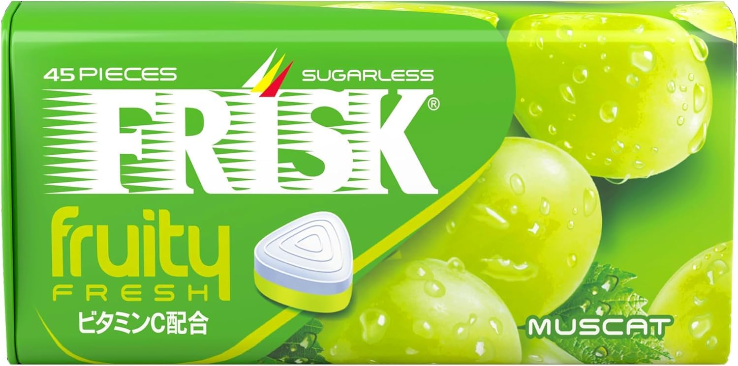 

Kracie Foods Frisk Fruity Fresh Muscat x 9 packs 31.5g