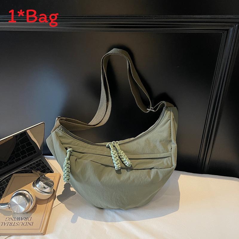 Casual Canvas Crossbody Bag For Women With Large Capacity And Street Style For Daily Use