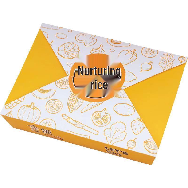 AMPEREX Disposable Rectangular Food Container with Lid