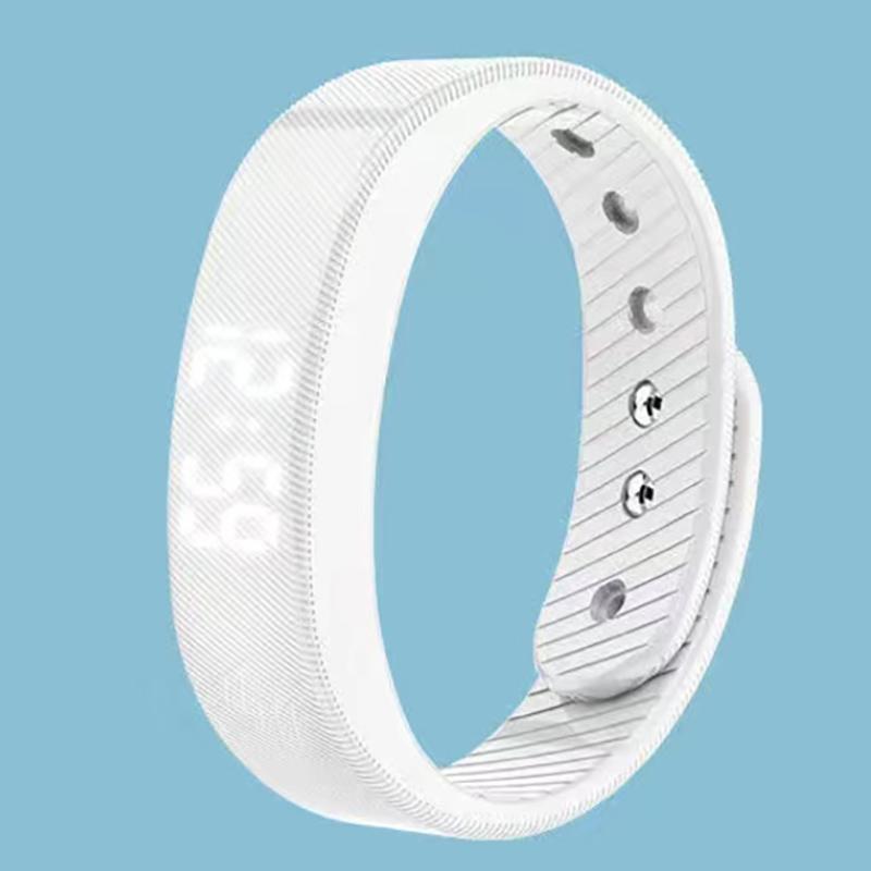 

SCIONE Sports Smart Watch Bracelet Multifunctional Student Watch Electronic Watch LED Bracelet білий