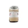 Li Ning Mileage Slip Resistant Abrasion Resistant Mid top Skateboard Shoes Women's White Red AGCT284-3