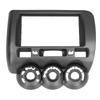 2Din Stereo Radio Fascia DVD Audio Navigation Frame for Honda Fit Jazz 02 08 Manual AC RHD