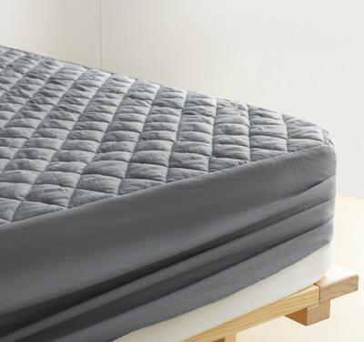 Fitted Single Peach Skin Highly Easy To Put On and Take Antibacterial and Deodorizing Fitted Bed Mattress Suitable for Futon Dark
