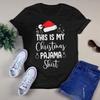 T-shirt da uomo e da donna Questa è la mia maglia pigiama di Natale Regalo di Natale