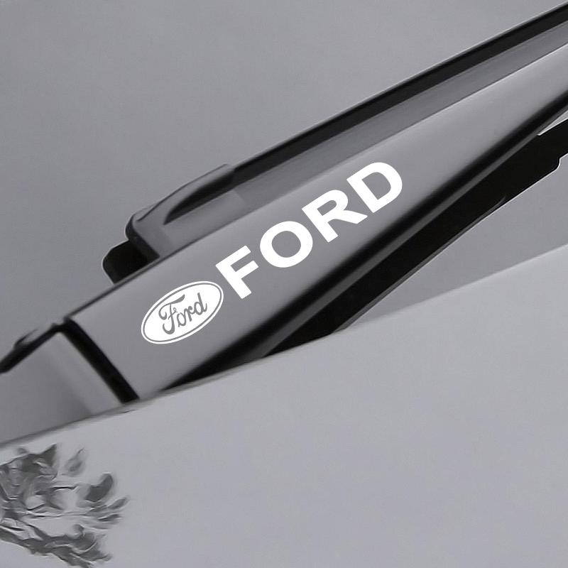 4 ks Samolepka 3D kliky dveří auta Samolepky na pneumatiky a zpětná zrcátka pro Ford Focus Mk2 Mk3 Fiesta Ranger Mondeo S-MAX Kuga Mustang