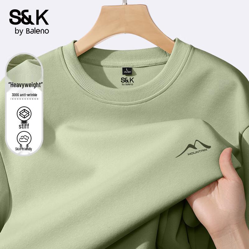 Baleno S&K Men's Round Neck Graphic Sweatshirt
