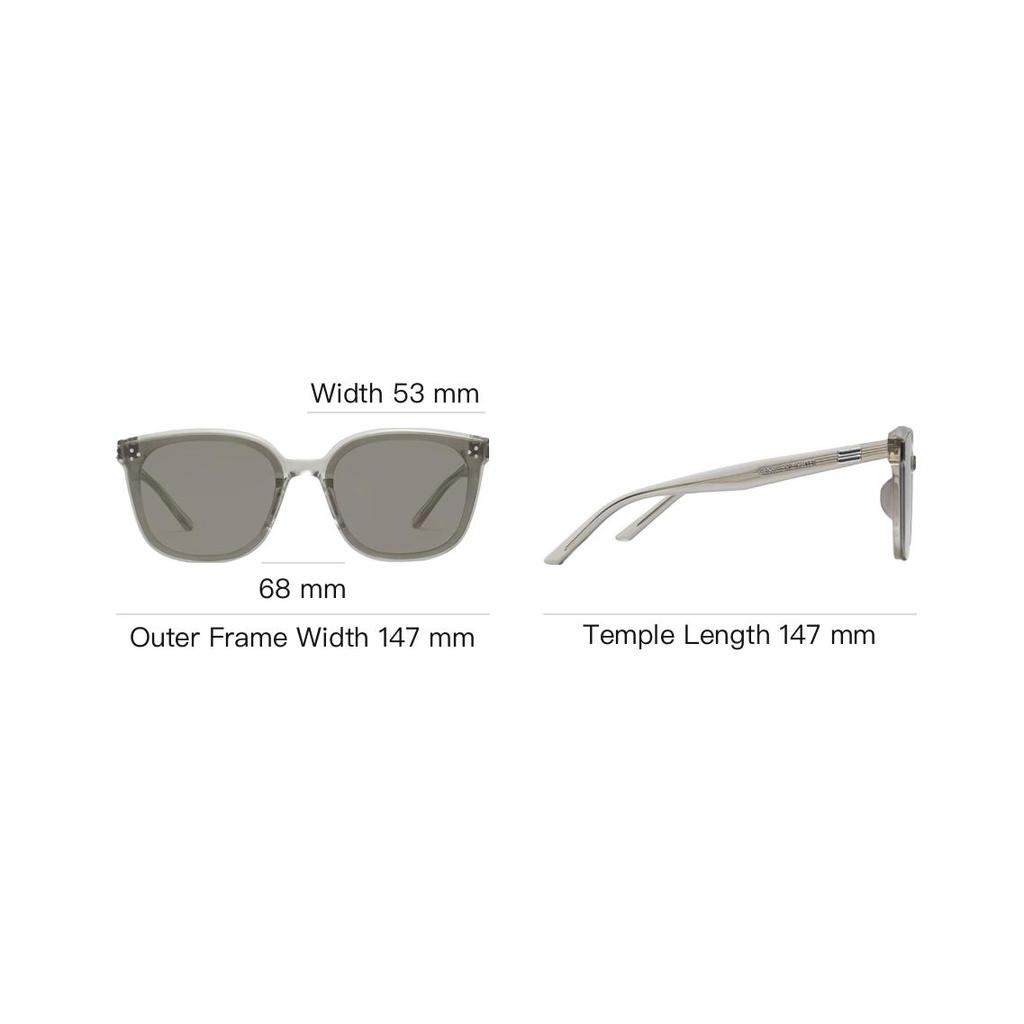 Gentle Monster Logo Butterfly Sunglasses Unisex Sunglasses Gray BY-BRC11