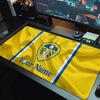 Leeds United Custom Name Large Size Mouse Pad Large Gaming Table Cushion Non-slip Laptop Tablet Big Mousepad XXL Mat Mini PC Playmat With Lock edge