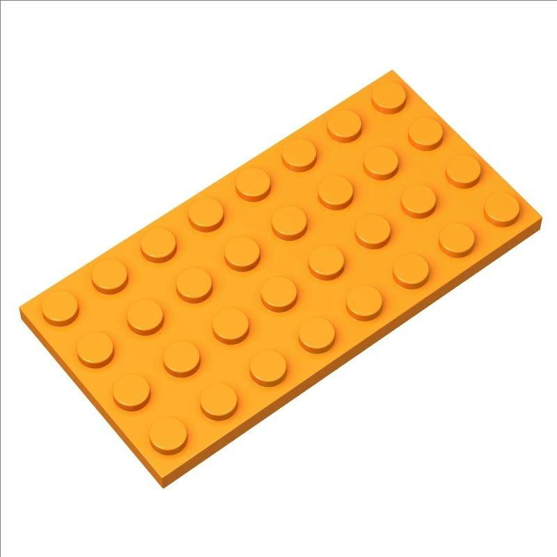 50g/12KS 3035 Tenké cihličky 4x8 Bodů Stavebnice Moc Kompatibilní s Cihličkami DIY Dětská Hračka Sestavení