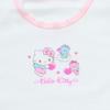 set of Hello for ages 25 months and with name label on the 147842 [Sanrio] Kids' short-sleeved underwear, 2, Kitty, 90cm, 100% cotton, up, inside,