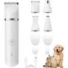 Dog Grooming Kit 4 in 1 Dog Grooming Clippers Paw Trimmer Pet Hair Trimmer for Paw Nail Face Ears Legs Body