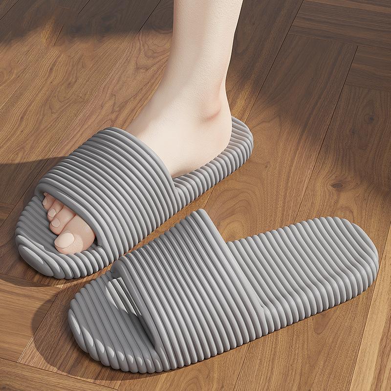 

Модные Crestar Новые Летние Тапочки Для Женщин Домашние Нескользящие Мягкая Подошва Тапочки Для Ванной Душа Пара Повседневные Домашние Шлепанцы 44-45 серый