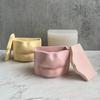 Geometric Lip Cup Shape Flower Pot Cement Silicone Mold Plaster Succulent Flower Pot Decoration Planting Potted Mold