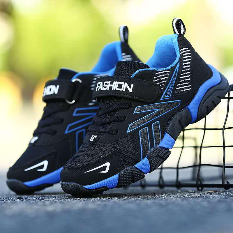 Boys' Mesh Breathable Sports Running Shoes for Spring, Summer, and Autumn