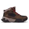 Timberland Motion Scramble Lace Up Mid Waterproof Dark Brown Nubuck Men Sneakers TB0A68BZ-W07