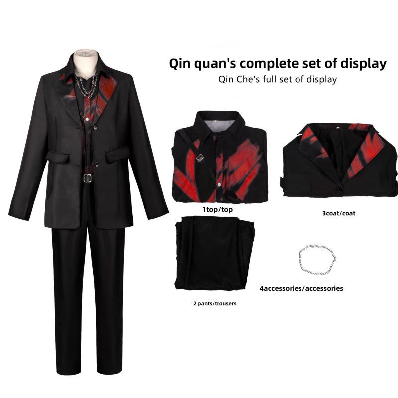 Deepspace Love And Sylus Cosplay Game Character Costume Acgn Exhibition Set