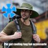 Hat Ice Pack Cold Pad for Cycling Helmet Foldable Fishing Hat Cooling Pad for Hiking Outdoor Sports Running Cycling