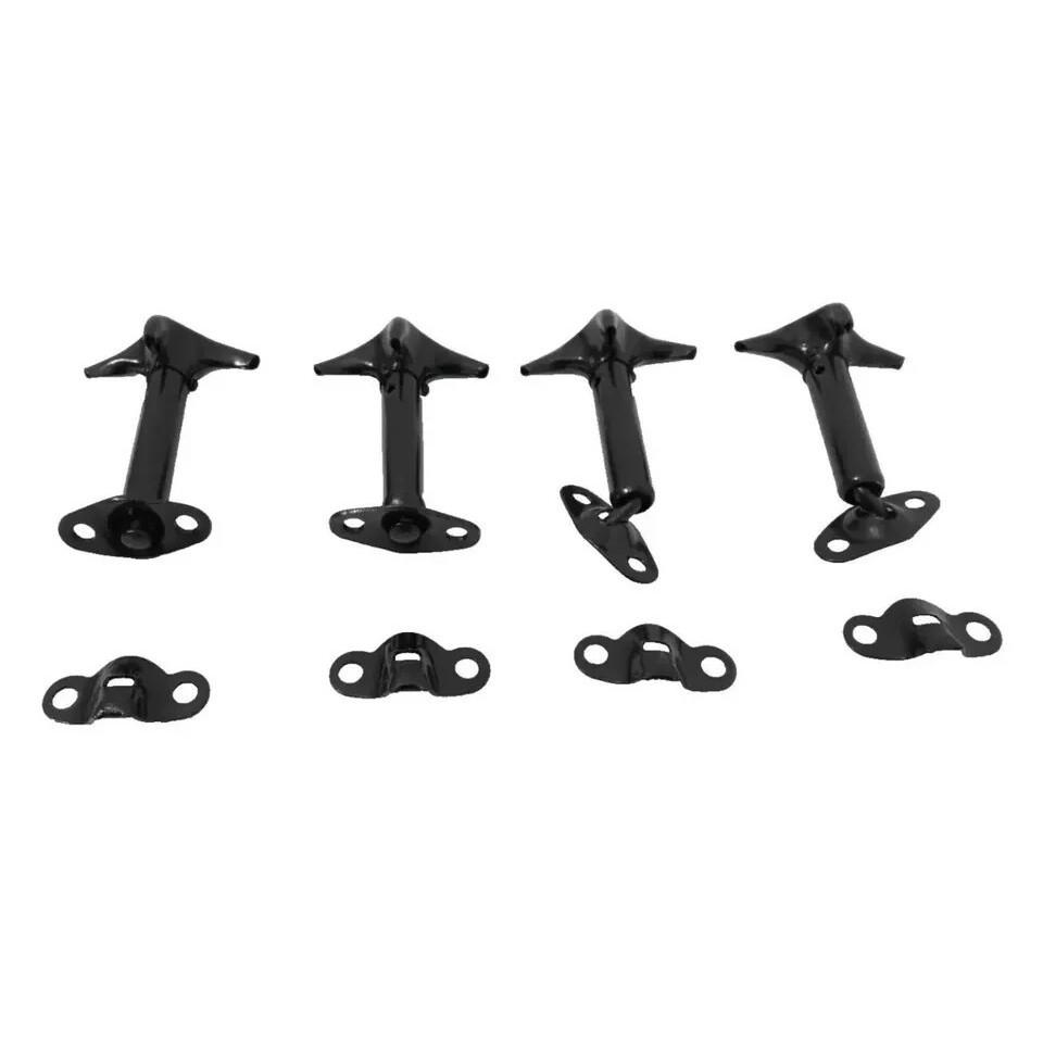 Koppeling Set 9-1/4" Voor Willys Jeep CJ-5, M38A1 60-71 + Scharnieren, Clip, Reflector