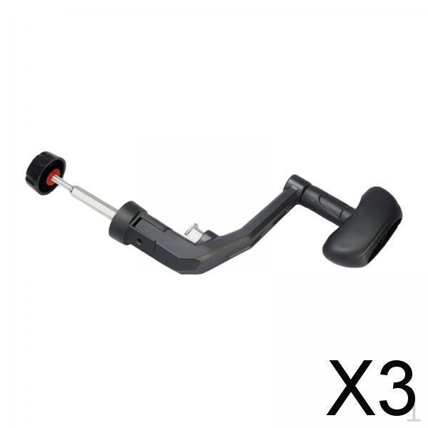 3x Fishing Reel Handle Spinnings Repair Part Rocker Arm Grips Replacement