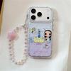 Hobby Cartoon Glitter Jade Phone Case for iPhone 17, 16 Pro Max, 15, 14