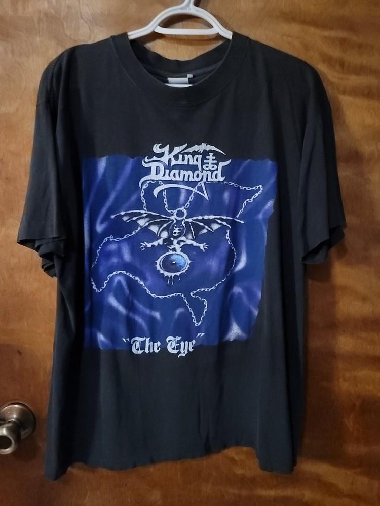 

Vintage King Diamond The Eye 1990 Tour Black Unisex T shirt Men Women WA4248 Unisex T-Shirt M